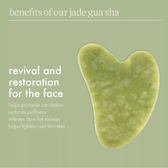 Gua Sha Stone Beauty Tool, Jade β EcoTools - Picture 8 of 17